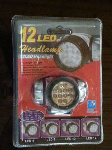 10 on auction !!!!! 12 led !!!! Head Lamp with 4 Function(Closing 13:15)