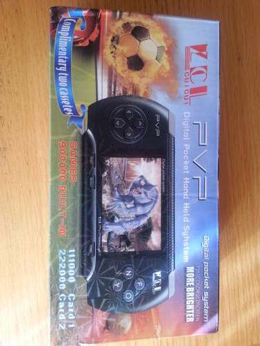 PVP Hand Held Game Console with 900 000 game's build in + 222 000 & 111 000 additional game's