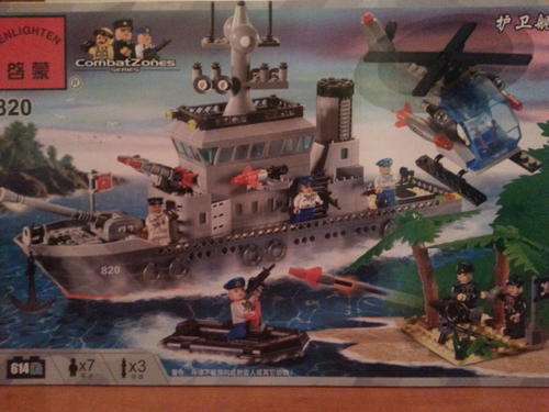 614 Piece Combat Ship, High Quality 100% Lego Compatable