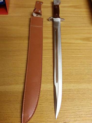 Bayonet 59cm Bayonet AK47 Limited Edition (Rifle Attach Clip)