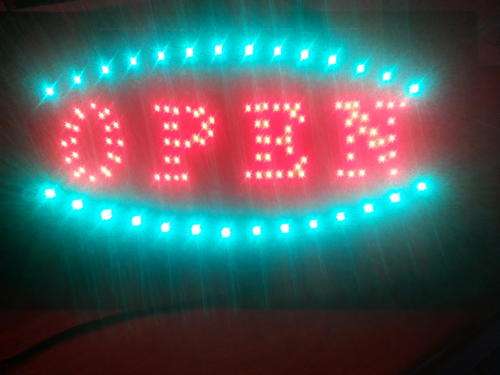 !!! LED "OPEN" SIGN