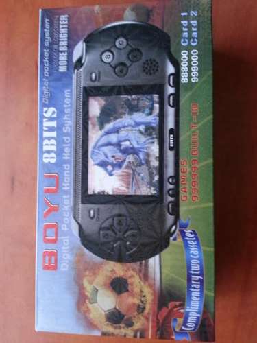 PVP HAND HELD GAME CONSOLE WITH BUILD IN GAMES 999 999 + 2 ADDITIONAL GAME CARDS