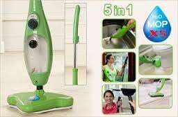 H2O MOP X5 - Entire house 5-1 Steam Cleaner, Garment, Floor, Carpet, Hand Held and Windows Steamer