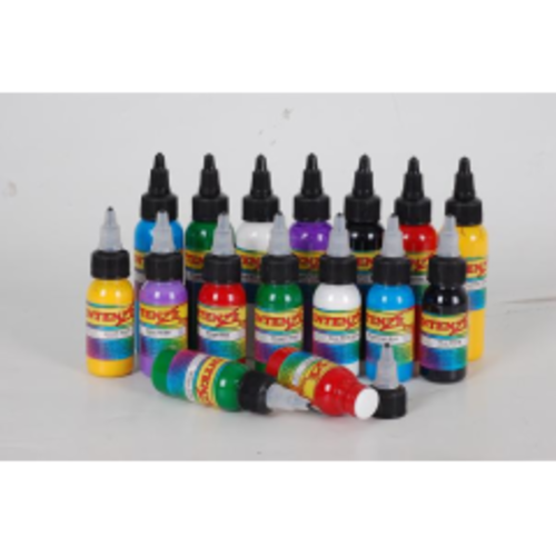 SET OF 14 COLOURS - INTENZE TATTOO INK 1oz