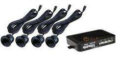 CAR PARKING SENSOR ASSISTANT - CAR DISTANCE AUDIBLE DETECTION SYSTEM with 4 REAR SENSORS