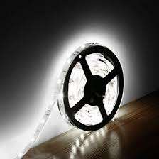SUPER BRIGHT WHITE 5M LED FLEXIBLE LIGHT STRIP 5050 with AC-DC ADAPTER
