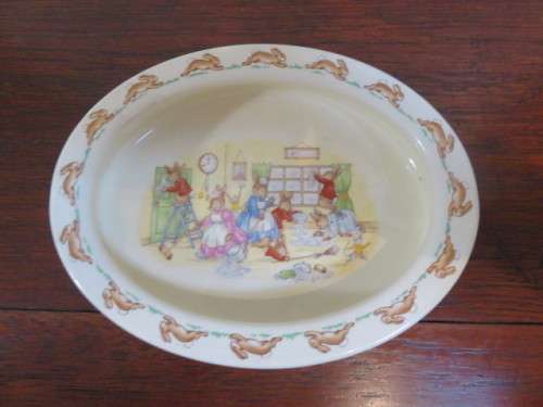 Royal Doulton Bunnykins Oval Bowl