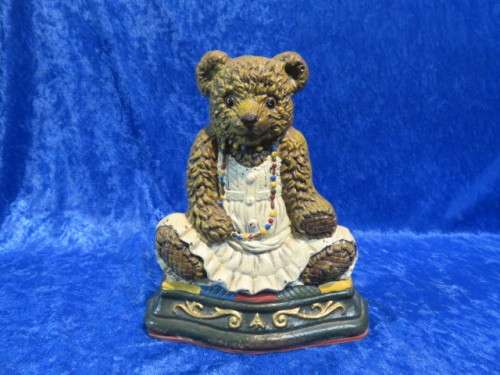 Wright Studio cast iron door stop.