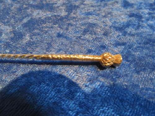 Boxed set of 6 sterling silver thistle coffee spoons