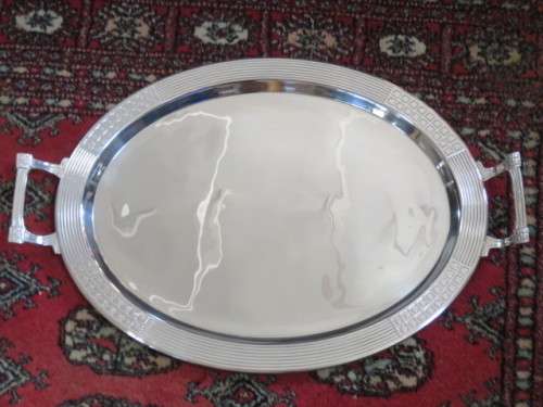WMF large silver plated Secessionist Tray.