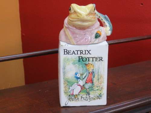 John Beswick Beatrix Potter `Jeremy Fisher` figurine