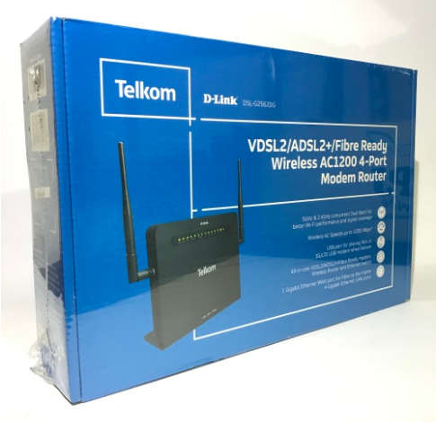 Telkom D-Link Fibre Ready Wireless Modem Router