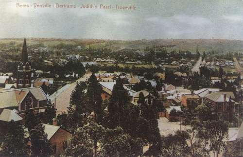 BEREA YEOVILLE BERTRAMS TROYEVILLE POSTCARD