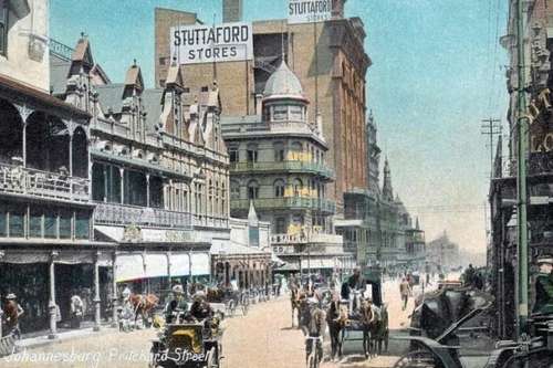 JOHANNESBURG PRITCHARD STREET POST CARD
