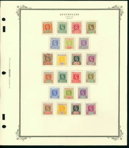 SEYCHELLES 1901-1903 MH STAMPS