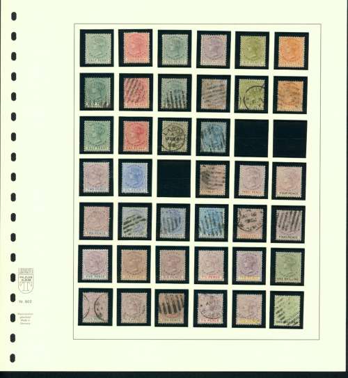 LAGOS QUEEN VICTORIA  STAMPS