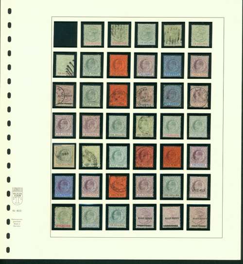 LAGOS QUEEN VICTORIA & KEVII STAMPS