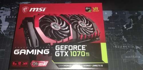 MSI Geforce GTX 1070 TI Graphics Card