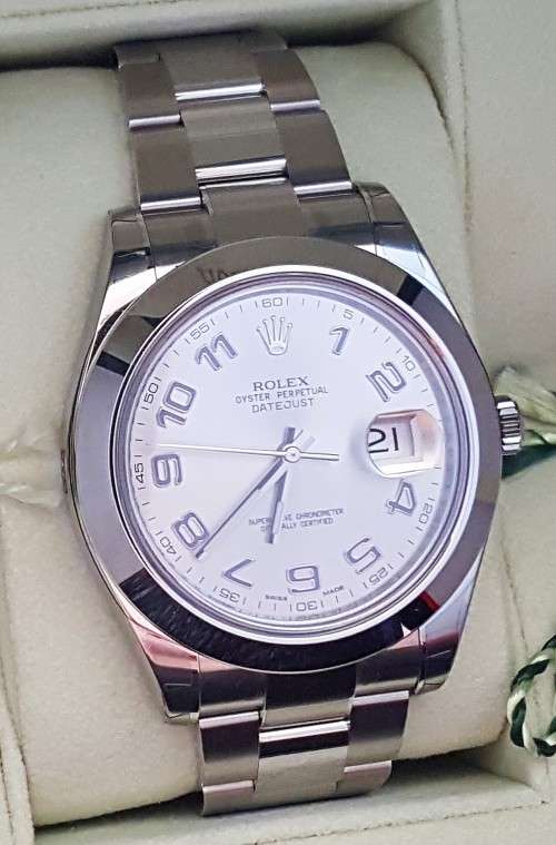 ROLEX 116300 | NEVER WORN & IMMACULATE ROLEX OYSTER PERPETUAL DATEJUST II MENS WATCH