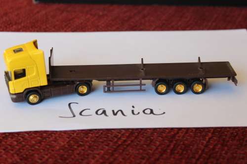 Scania Truck and trailer 1:87, Karamalz Beer, trailer without load!!!!!!