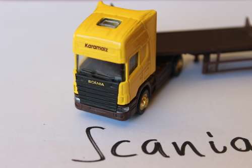 Scania Truck and trailer 1:87, Karamalz Beer, trailer without load!!!!!!
