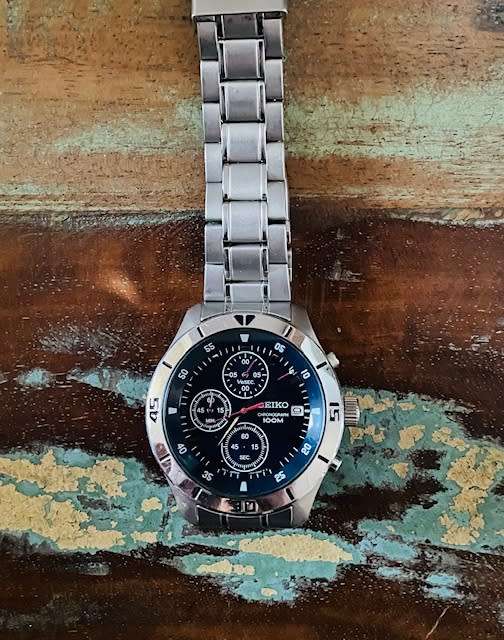 SEIKO CHRONOGRAPH MENS WATCH