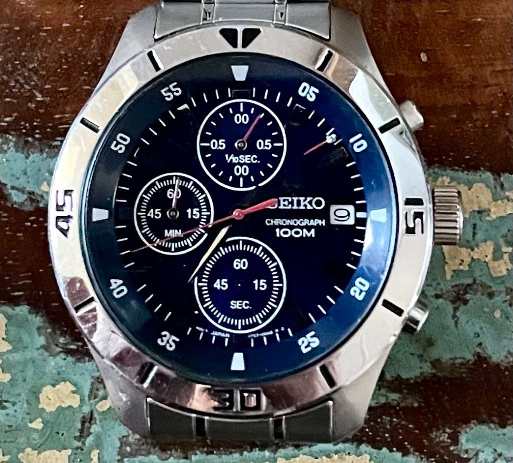 SEIKO CHRONOGRAPH MENS WATCH