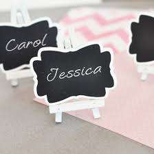 Mini Chalkboard Place Cards