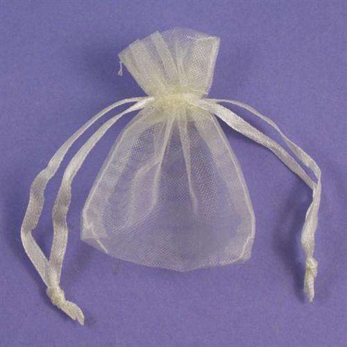 Wedding Favours - Cream Organiza Bags