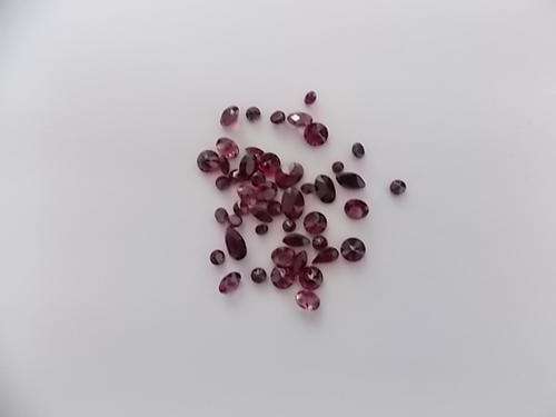 Collection of 45 garnets