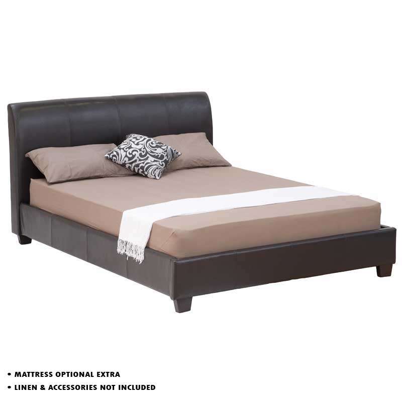 New Leather touch double bed