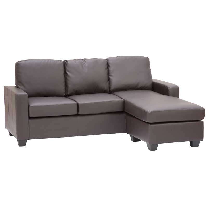 Lovely Leather Touch Corner Suite