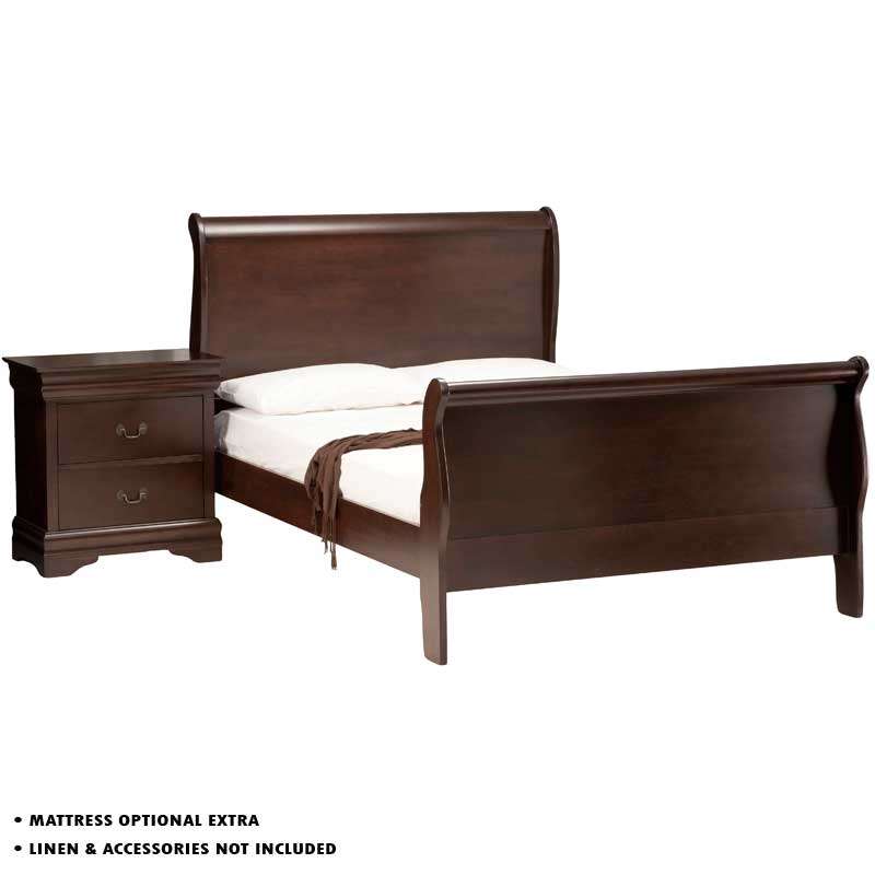 Sleigh Double Bed