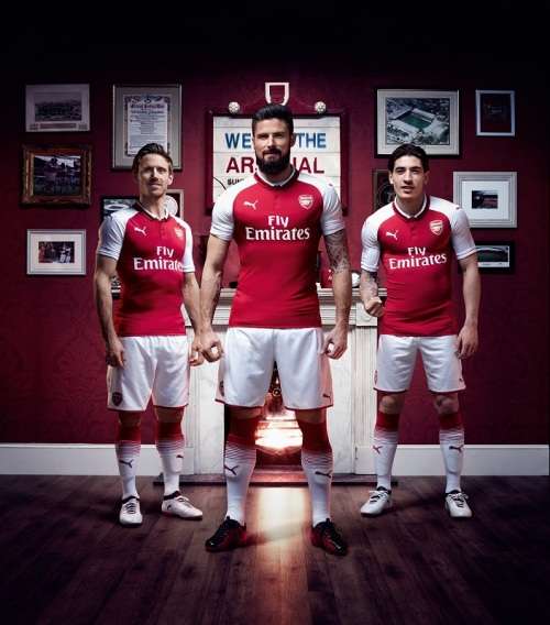 Official Arsenal 2017/18 Home Kit