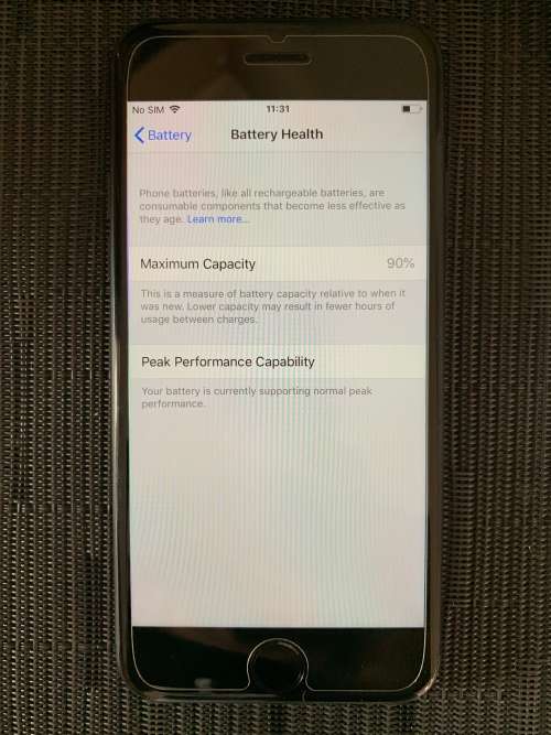 MATTE BLACK IPHONE 7 128GB