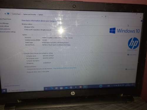 hp NOTEBOOK i3-5005u, 8gb ram, 215GB SSD