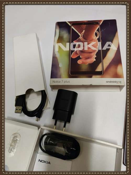 Nokia 7 Plus - Black/Copper - 64gb and 4gb Ram - Local Stock