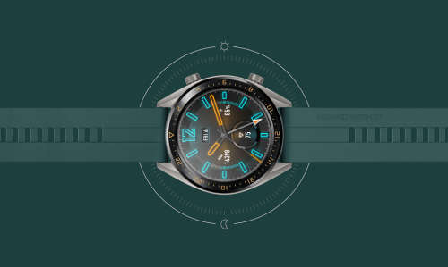 Huawei Watch GT Active (46mm Green) - Local Stock - Brand New (FTN-B19)