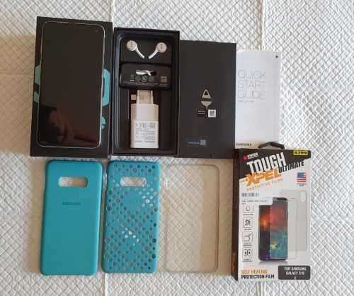 Samsung S10e 128Gb and 6Gb Ram - Prism Green - Sealed local stock -SM G970F