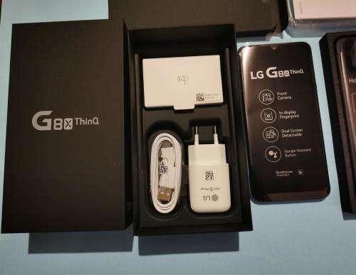 LG G8X ThinQ with Dual Screen -Local Stock -Aurora Black