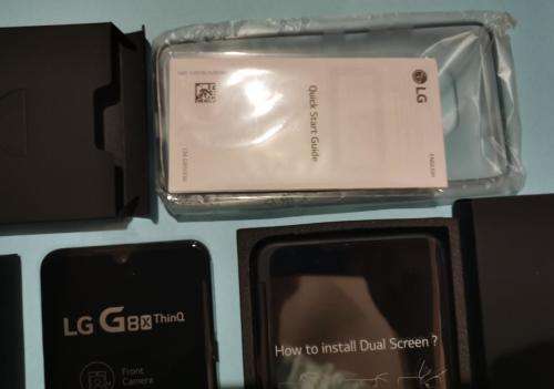 LG G8X ThinQ with Dual Screen -Local Stock -Aurora Black