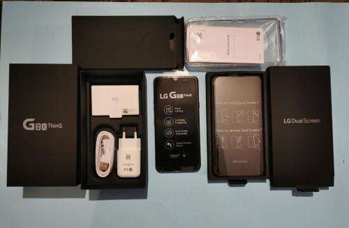 LG G8X ThinQ with Dual Screen -Local Stock -Aurora Black