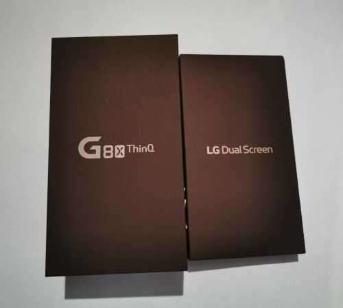 LG G8X ThinQ with Dual Screen -Local Stock -Aurora Black