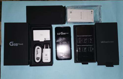 LG G8X ThinQ with Dual Screen -Local Stock -Aurora Black