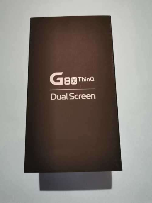 LG G8X ThinQ with Dual Screen -Local Stock -Aurora Black
