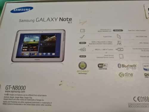 Samsung Galaxy Note 10.1 Tablet 3G and Wi Fi  - 32GB White - GT-N8000
