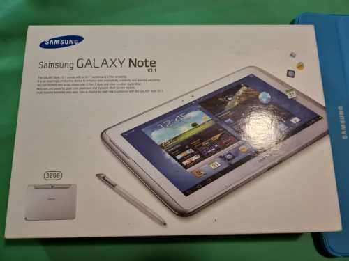 Samsung Galaxy Note 10.1 Tablet 3G and Wi Fi  - 32GB White - GT-N8000