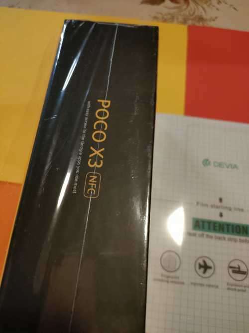 Xiaomi POCO X3 NFC Cobalt Blue -6GB Ram 128GB Rom - Dual Sim with extras