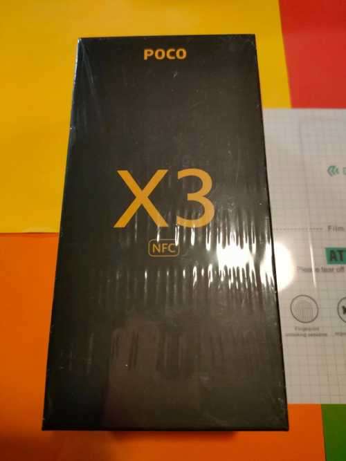 Xiaomi POCO X3 NFC Cobalt Blue -6GB Ram 128GB Rom - Dual Sim with extras