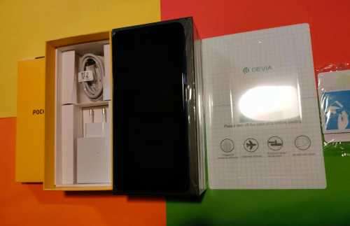 Xiaomi POCO X3 NFC Cobalt Blue -6GB Ram 128GB Rom - Dual Sim with extras